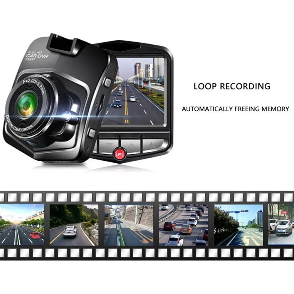 "Drive with Confidence: 1080P HD Dash Cam with Night Vision, G-Sensor & Parking Protection"