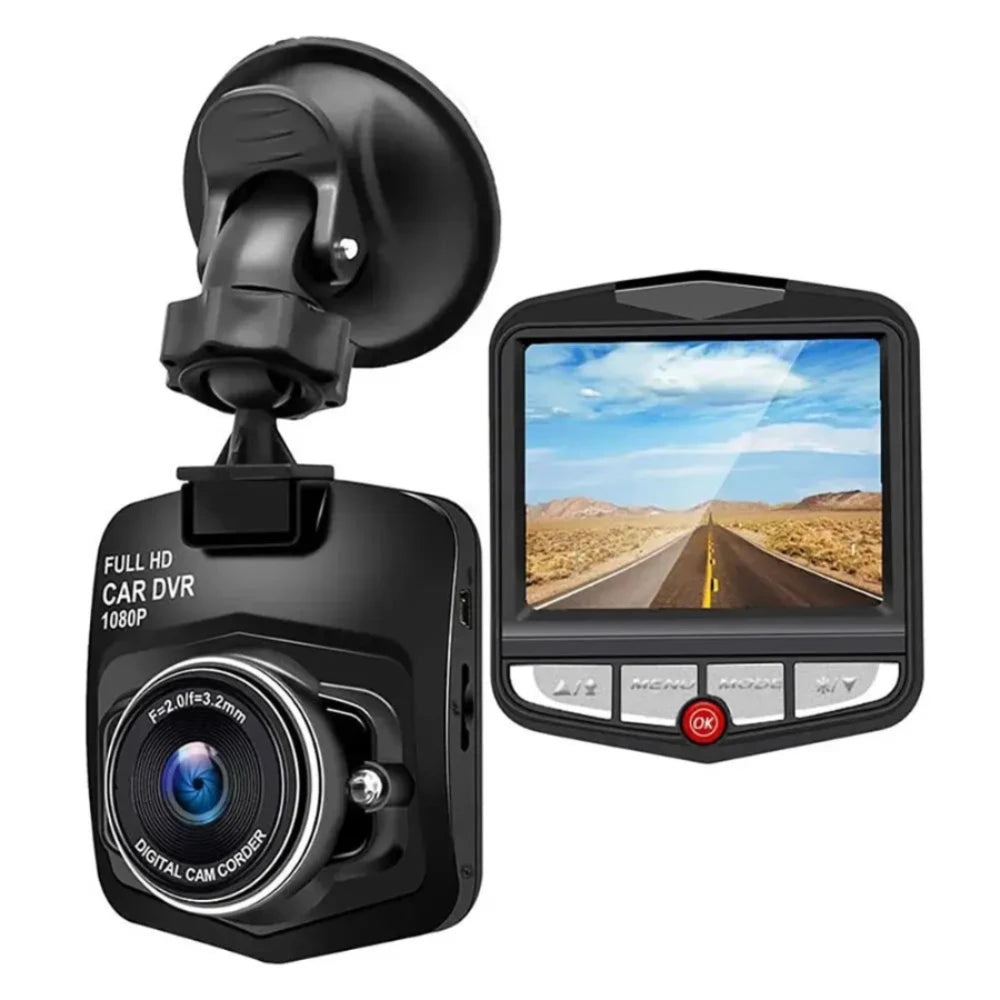 "Drive with Confidence: 1080P HD Dash Cam with Night Vision, G-Sensor & Parking Protection"